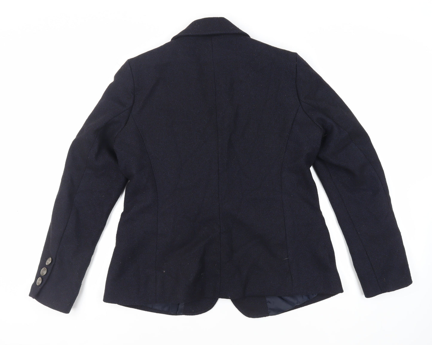 Womens UK Size 14 Cotton Traders Blue Jacket