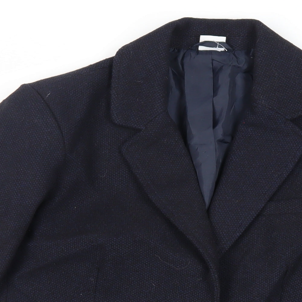 Womens UK Size 14 Cotton Traders Blue Jacket