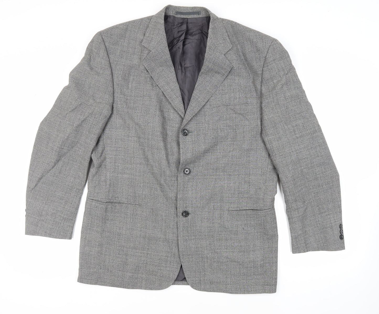 Mens UK Size 42 Burton Regular Grey Suit Jacket