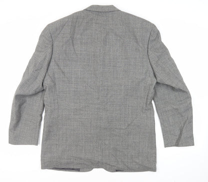 Mens UK Size 42 Burton Regular Grey Suit Jacket
