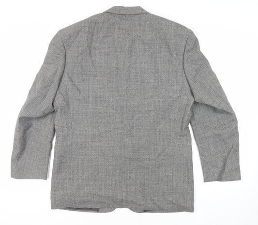 Mens UK Size 42 Burton Regular Grey Suit Jacket