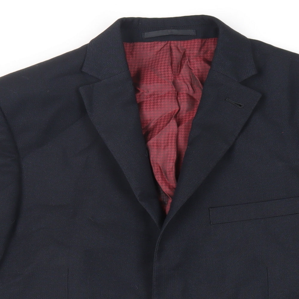 Mens UK Size 38 NEXT Regular Blue Suit Jacket