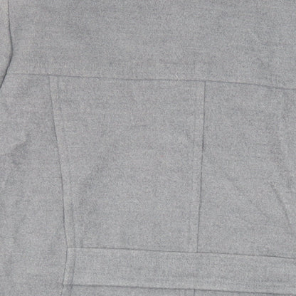 Marks and Spencer Womens Grey Overcoat Coat Size 20 Toggle