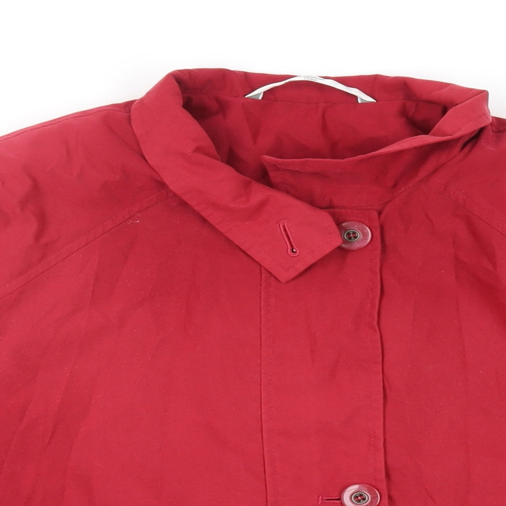 Womens UK Size 18 Marks and Spencer Red Jacket
