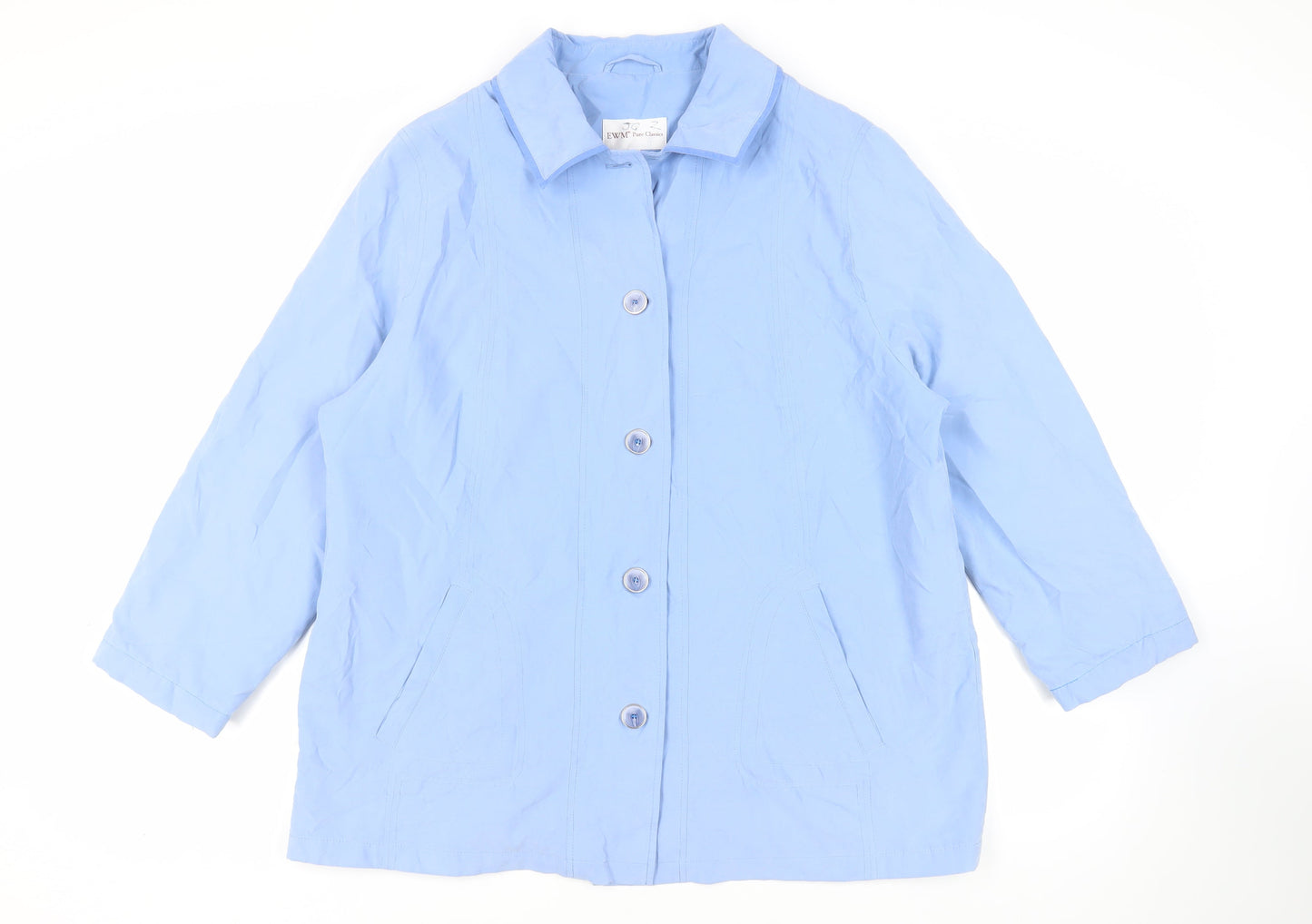 Womens UK Size 22 EWM Blue Jacket