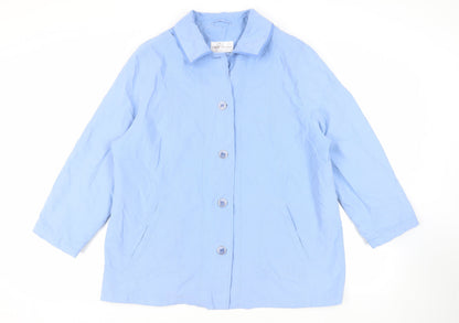 Womens UK Size 22 EWM Blue Jacket