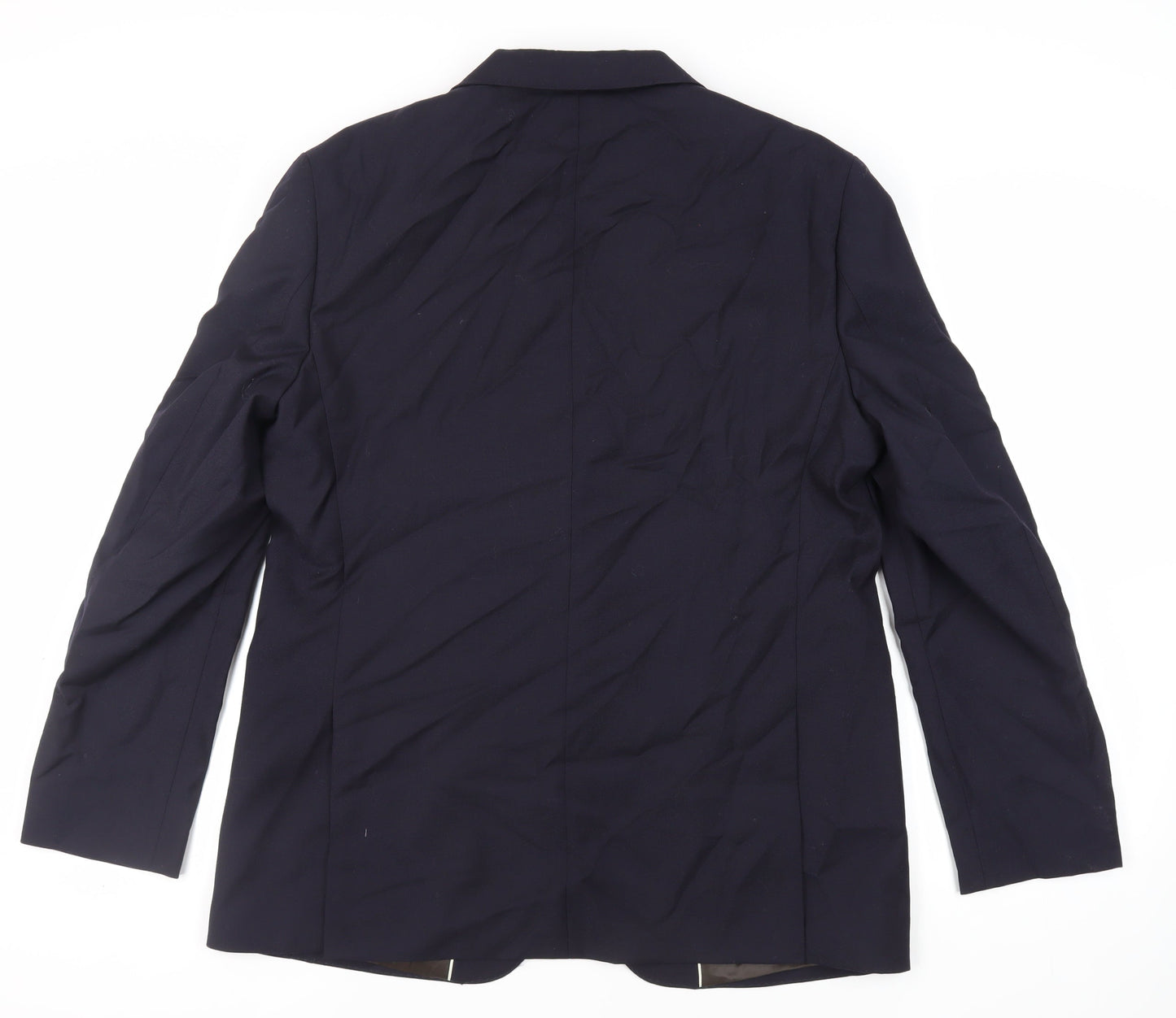 Mens UK Size 44 Marks and Spencer Regular Blue Suit Jacket
