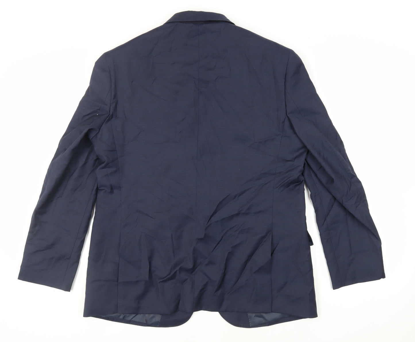 Mens UK Size 44 Marks and Spencer Regular Blue Suit Jacket