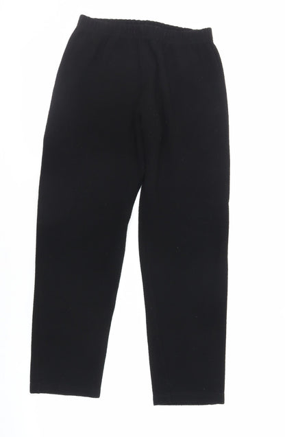 Womens UK Size 14 Afibel Regular Fit Jogger Black Trousers