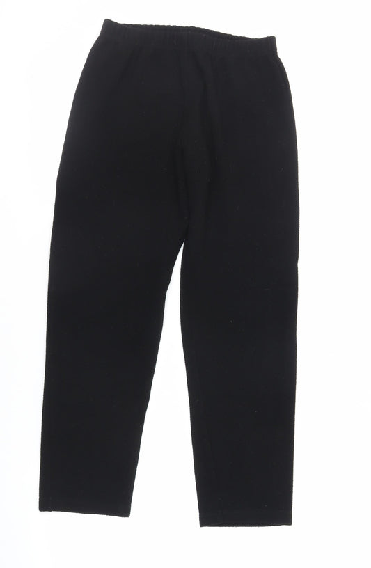 Womens UK Size 14 Afibel Regular Fit Jogger Black Trousers