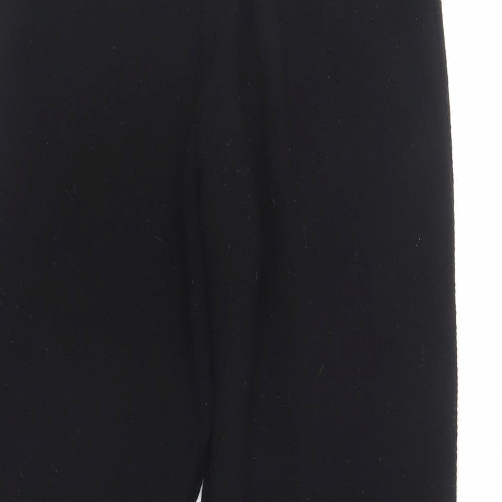 Womens UK Size 14 Afibel Regular Fit Jogger Black Trousers
