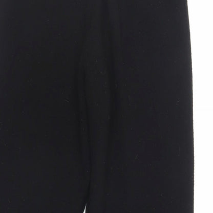 Womens UK Size 14 Afibel Regular Fit Jogger Black Trousers
