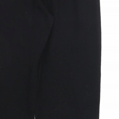 Womens UK Size 14 Afibel Regular Fit Jogger Black Trousers