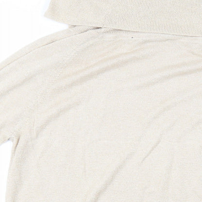 Womens UK Size 12 Bonmarché Beige Pullover Jumper