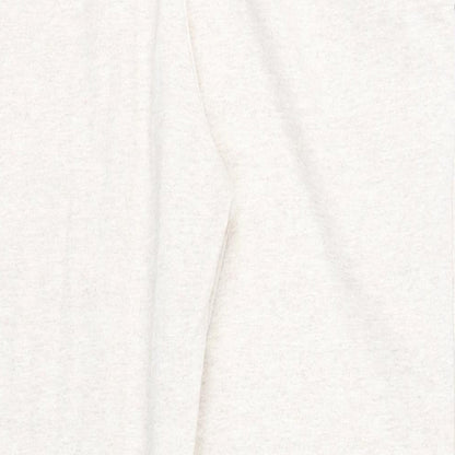 Jetty Womens Beige Cotton Jogger Trousers Size M L27 in Regular - Elasticated Waist