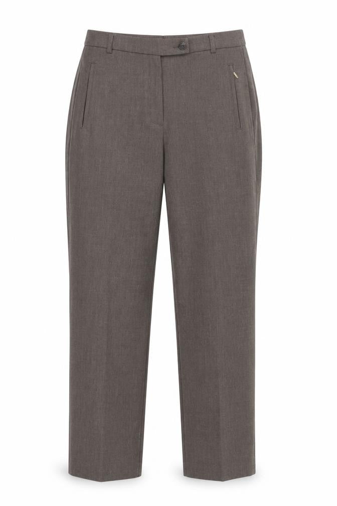 Womens UK Size 8 Marks and Spencer Regular Fit  Brown Trousers