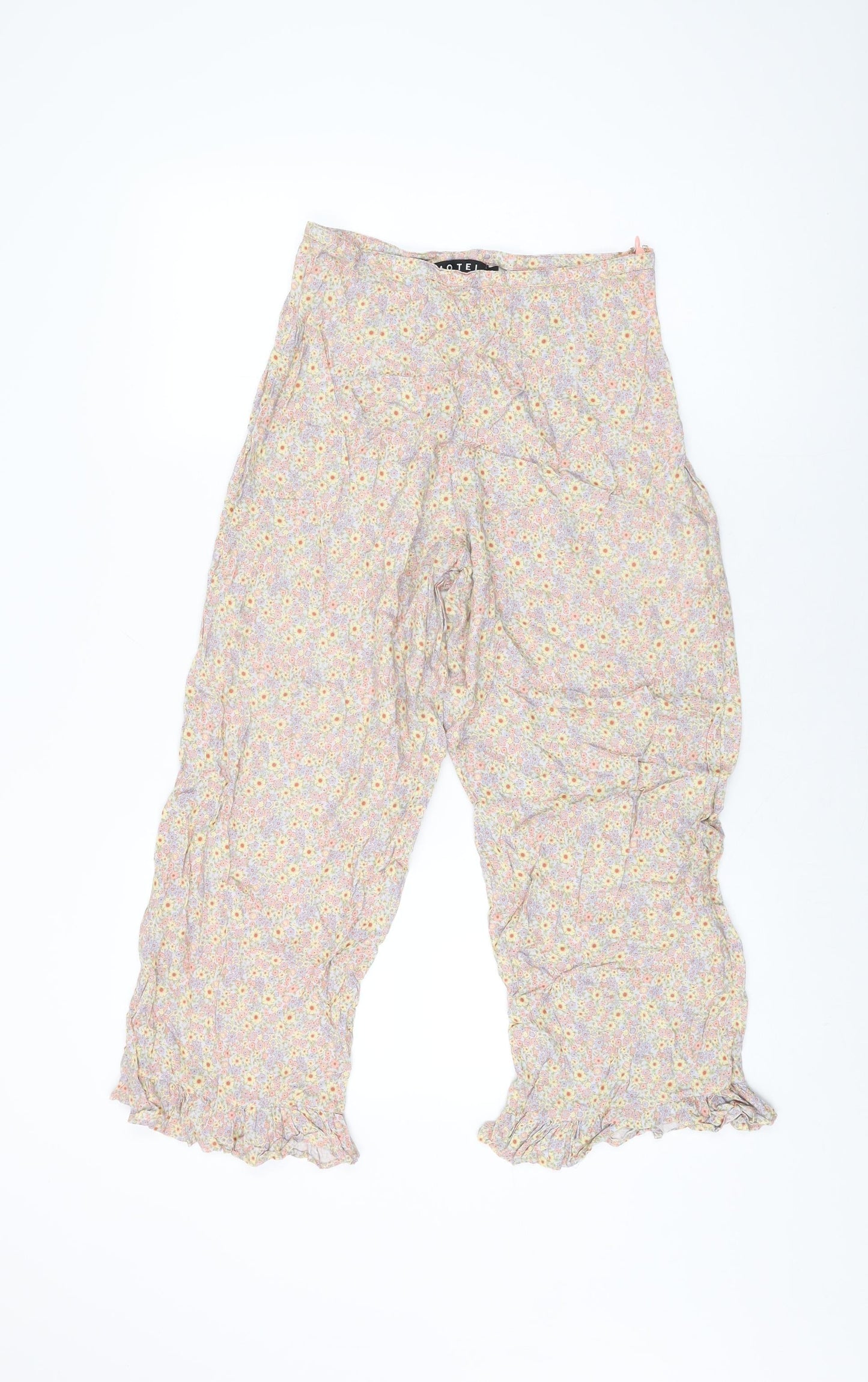 Womens UK Size S Motel Regular Fit  Multicoloured Trousers