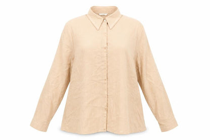 Womens UK Size 20 Marks and Spencer Orange Basic Button-Up