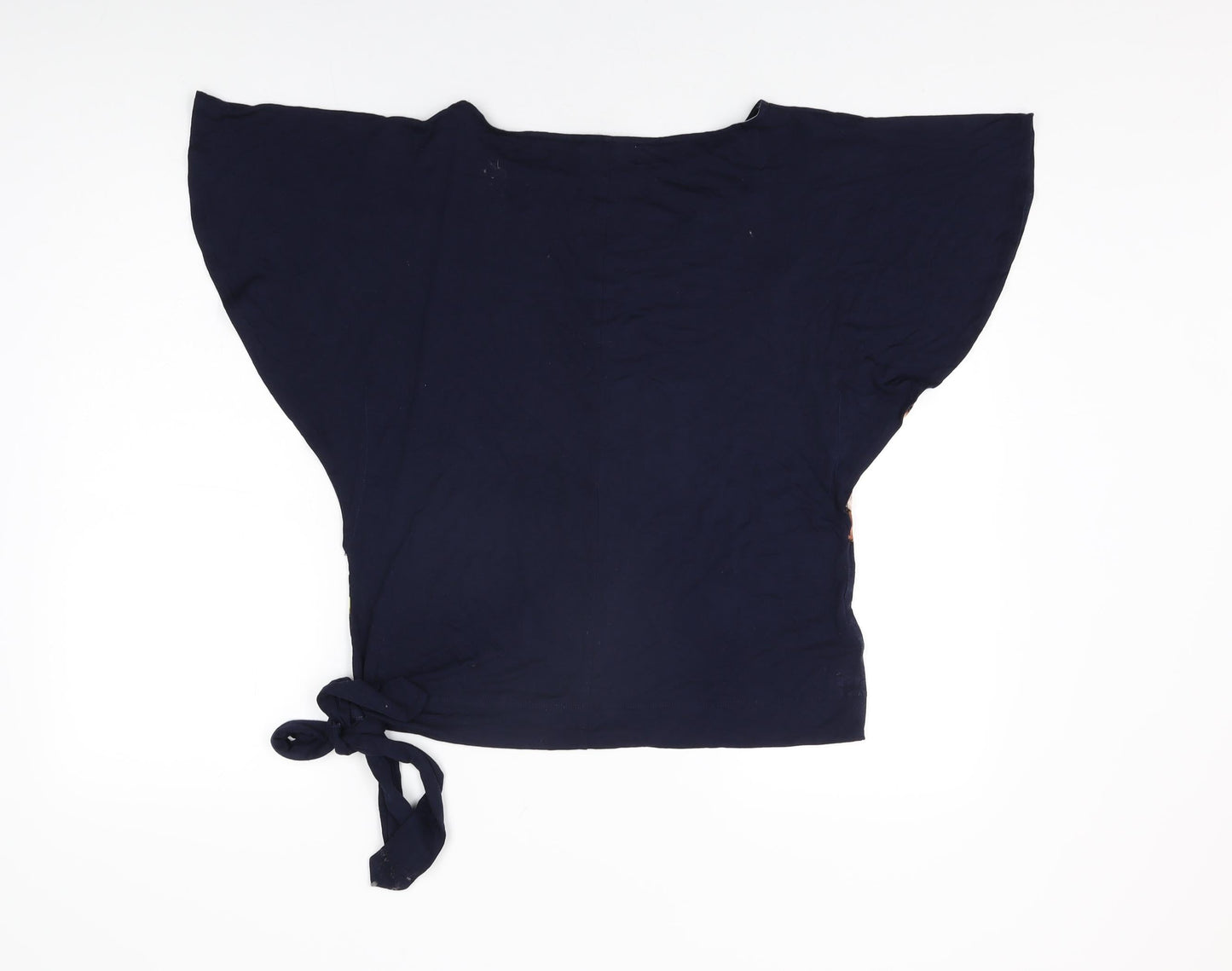 Womens UK Size 12 Per Una Blue Basic T-Shirt