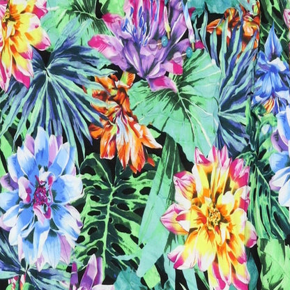 Marks and Spencer Womens Multicoloured Floral Viscose Maxi Size 18 Round Neck Tie