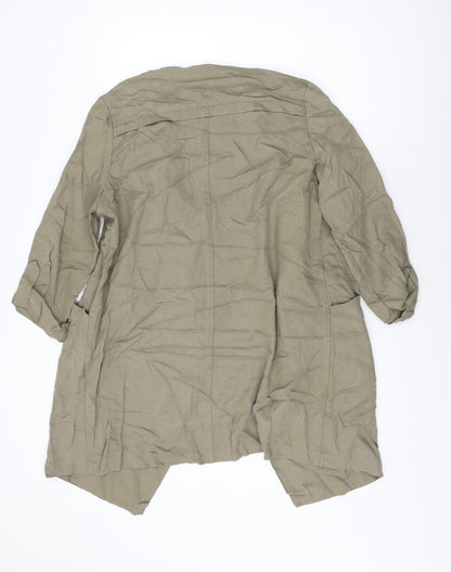 Womens UK Size 14 Marks and Spencer Green Jacket