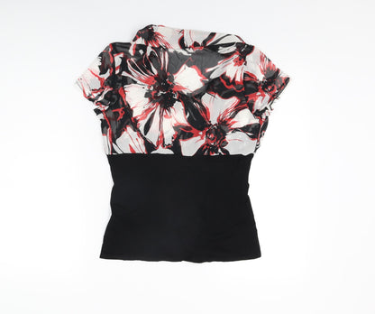 Womens UK Size 10 Marks and Spencer Black Basic Blouse