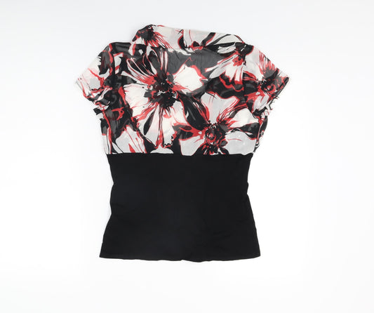 Womens UK Size 10 Marks and Spencer Black Basic Blouse