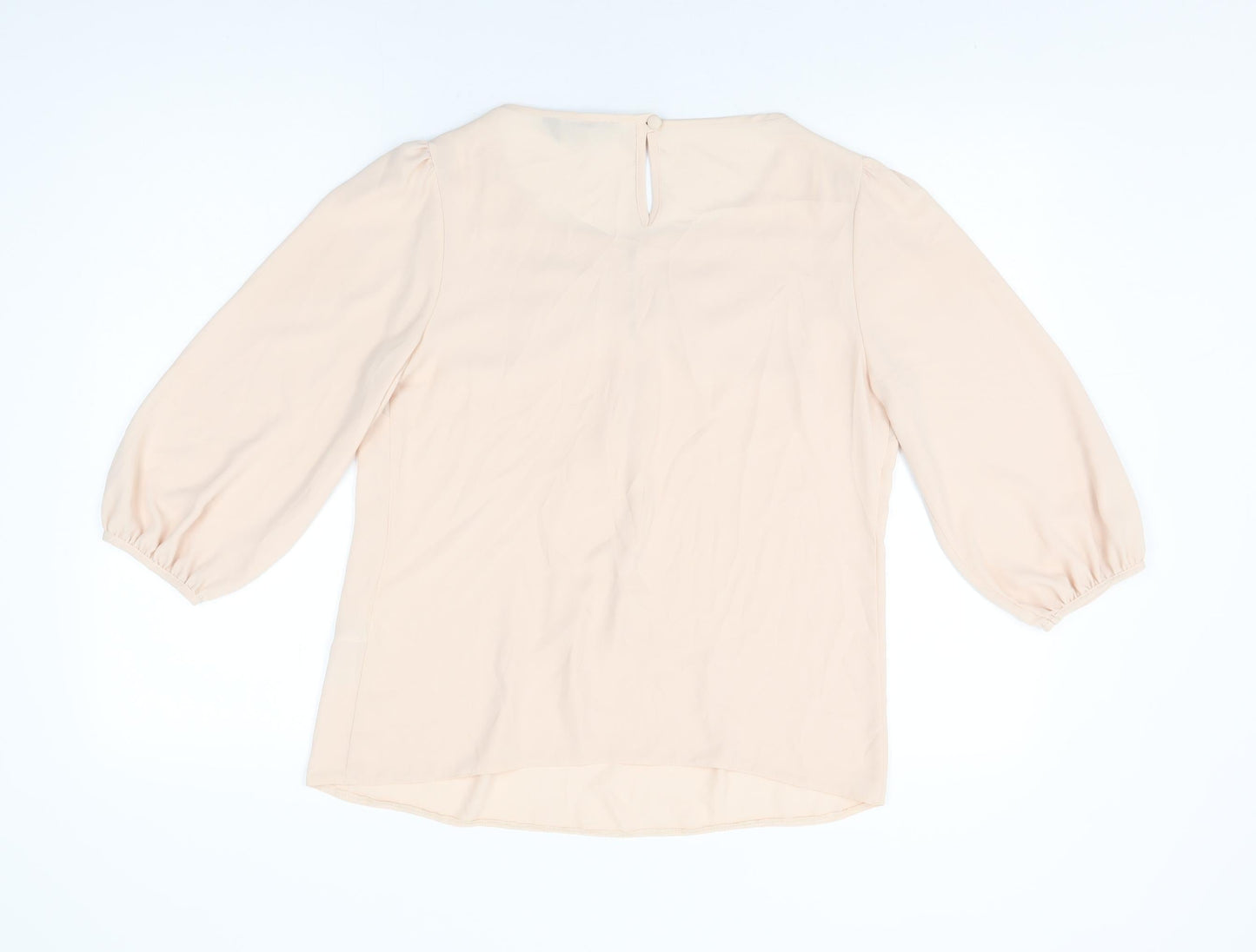 Womens UK Size 12 Dorothy Perkins Pink Basic Blouse