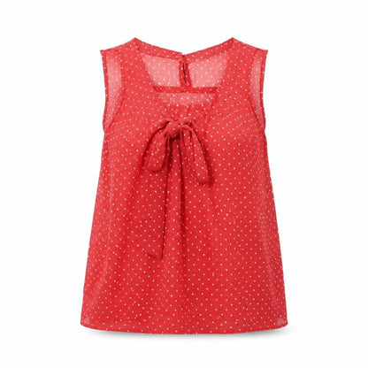 Womens UK Size 6 Miss Selfridge Red Basic Blouse