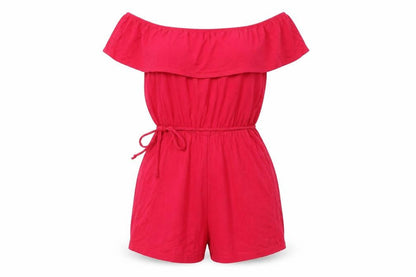 Womens UK Size 12 Lipsy One-Piece Pink Playsuit