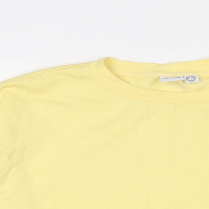 Womens UK Size S Disney Yellow Pullover Sweatshirt