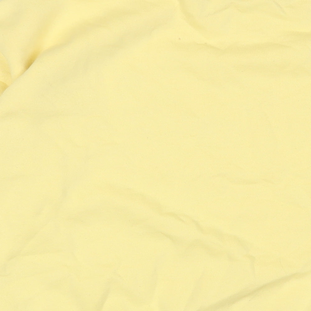 Womens UK Size S Disney Yellow Pullover Sweatshirt