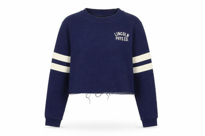 Tophop Womens Blue Cotton Pullover Sweatshirt Size 10 Pullover