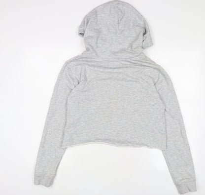 Kendall And Kylie Womens Gold Cotton Pullover Hoodie Size L Pullover