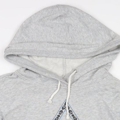 Kendall And Kylie Womens Gold Cotton Pullover Hoodie Size L Pullover