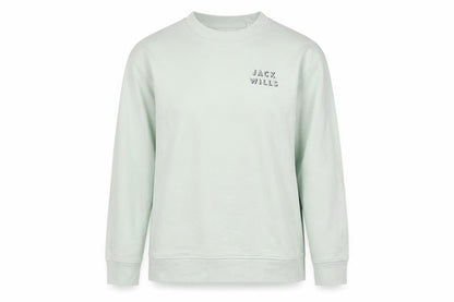 Womens UK Size 12 Jack Wills Green Pullover Sweatshirt