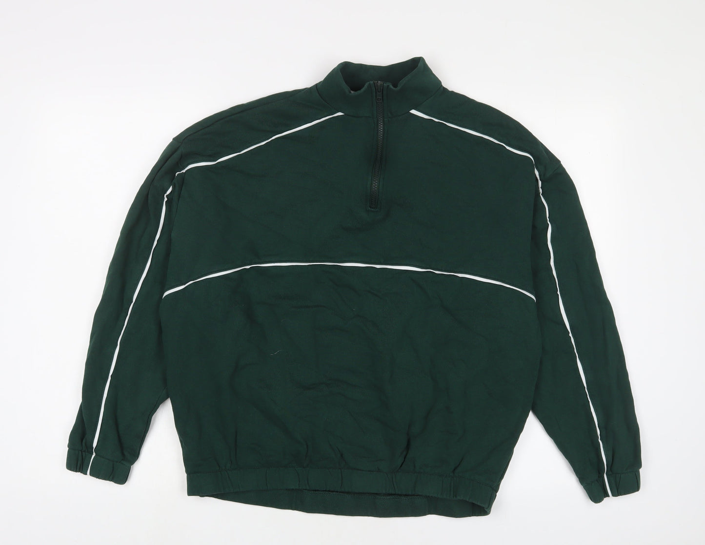 Womens UK Size M ASOS Green Pullover Sweatshirt
