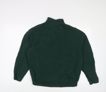 Womens UK Size M ASOS Green Pullover Sweatshirt