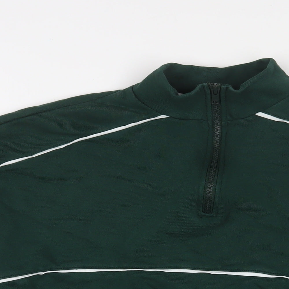 Womens UK Size M ASOS Green Pullover Sweatshirt