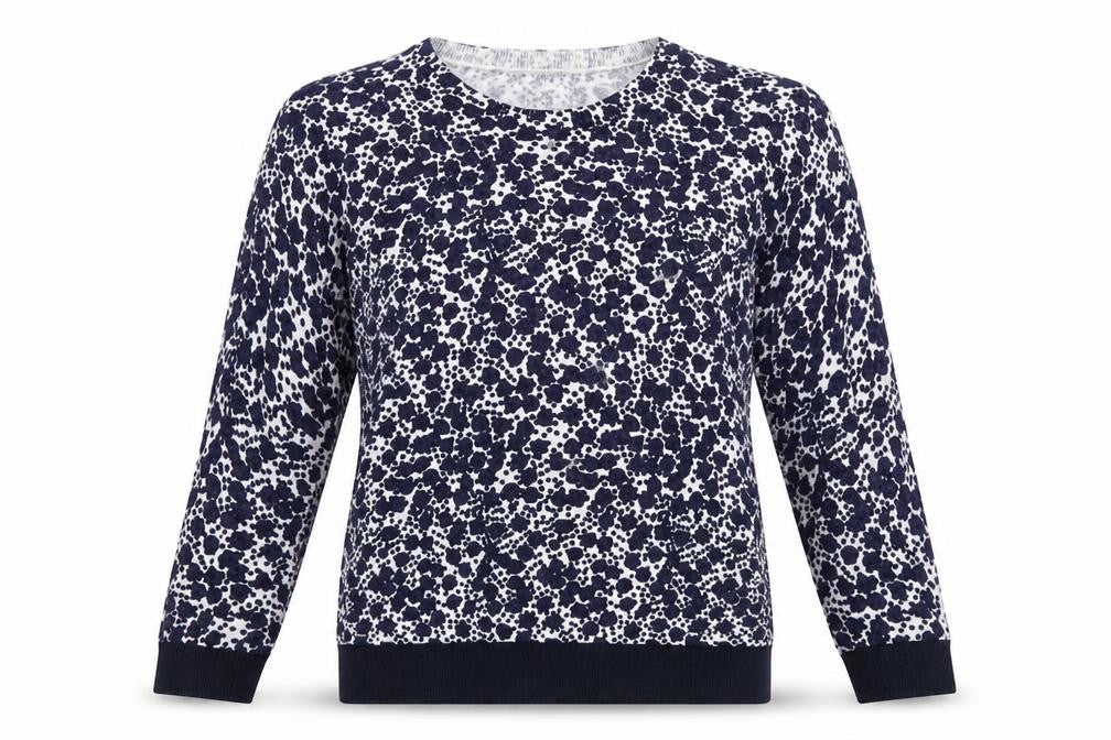 Womens UK Size 10 Monoprix Blue Pullover Jumper
