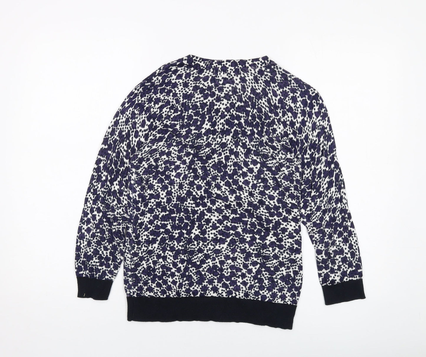 Womens UK Size 10 Monoprix Blue Pullover Jumper