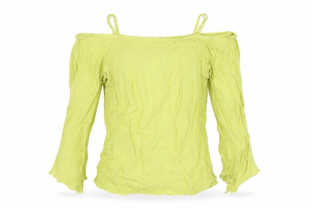 Womens UK Size 10 Wallis Green Basic Blouse