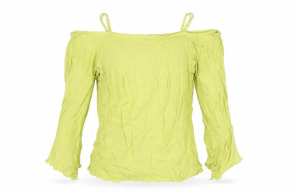 Womens UK Size 10 Wallis Green Basic Blouse