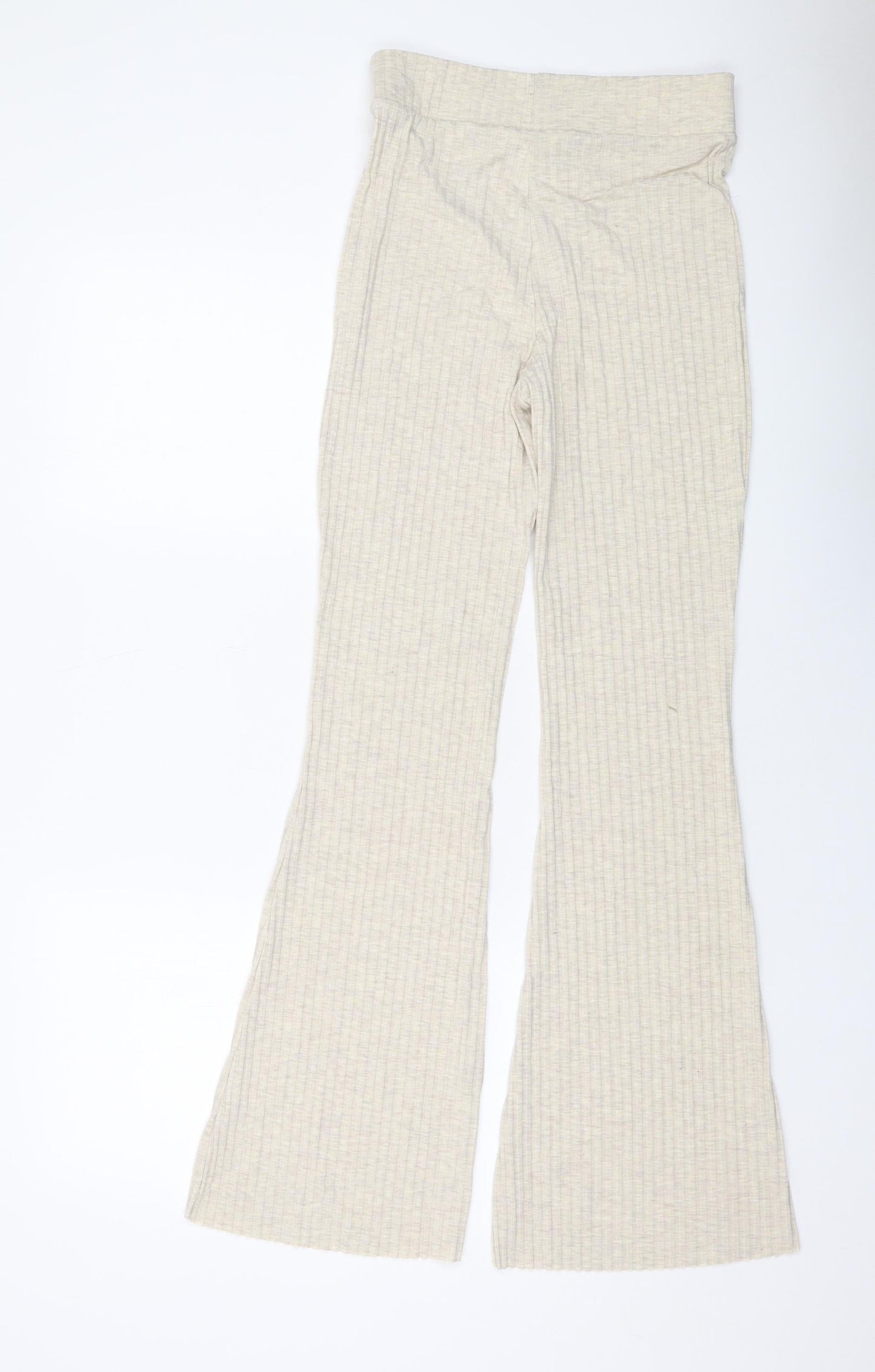 Womens UK Size S H&M Regular Fit  Beige Trousers