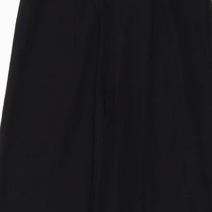 New Look Womens Black Polyester Jumpsuit One-Piece Size 10 Zip