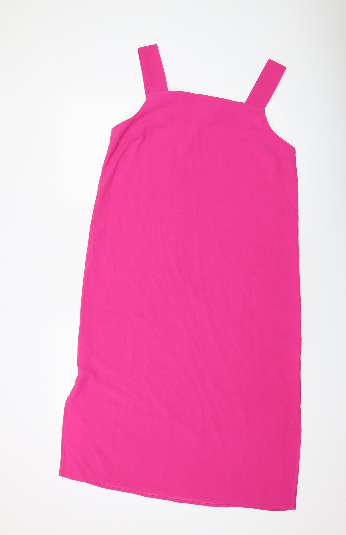Warehouse Womens Pink Polyester A-Line Size 12 Square Neck Pullover