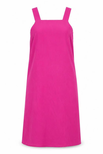 Warehouse Womens Pink Polyester A-Line Size 12 Square Neck Pullover