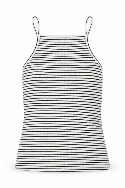 Womens UK Size 8 New Look White Cropped Tank