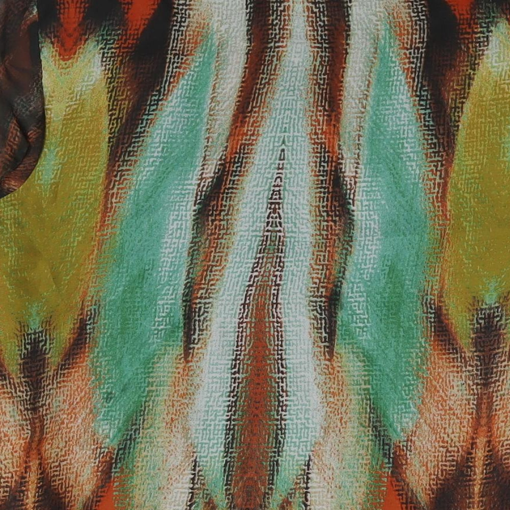 Womens UK Size 12 Per Una Multicoloured Basic Blouse