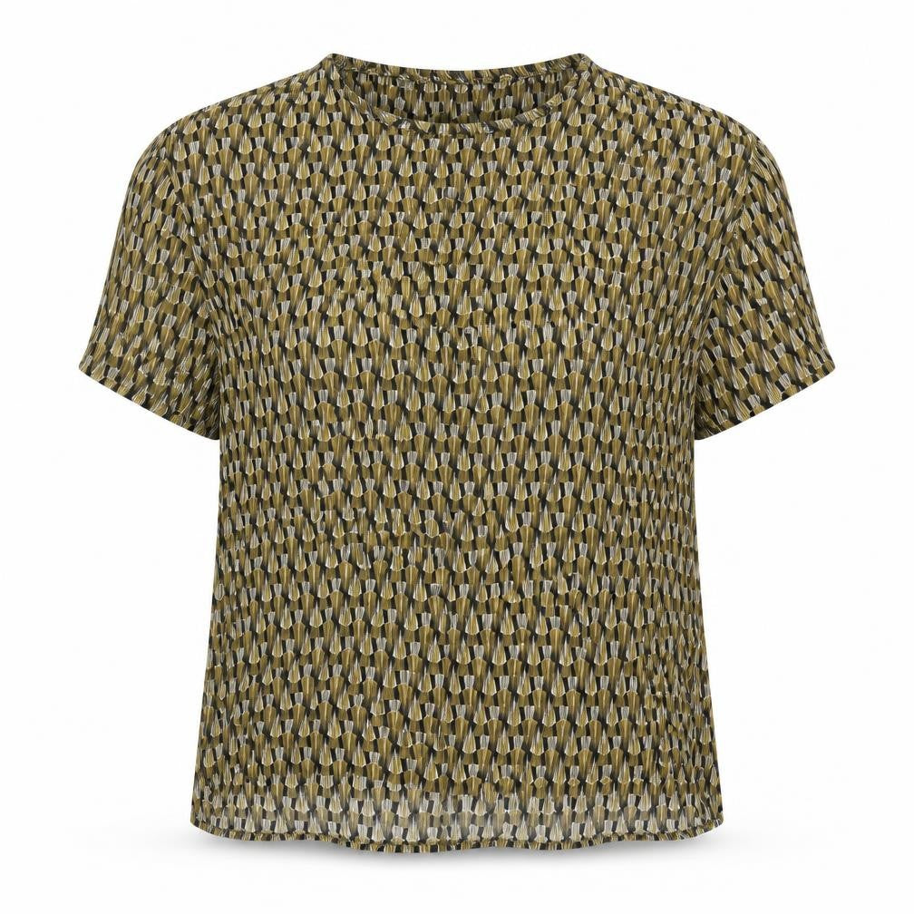 Womens UK Size 8 H&M Multicoloured Basic Blouse